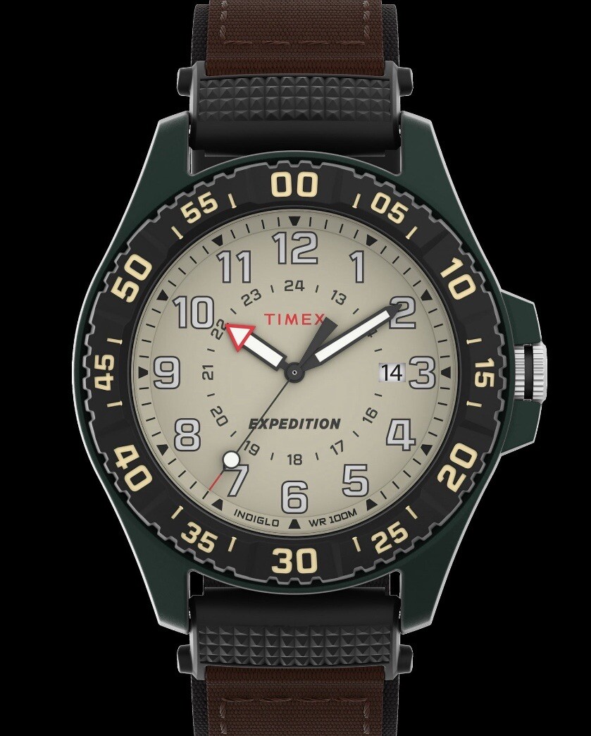 Timex TW4B26500 Mens Expedition Acadia Indiglo Army Green