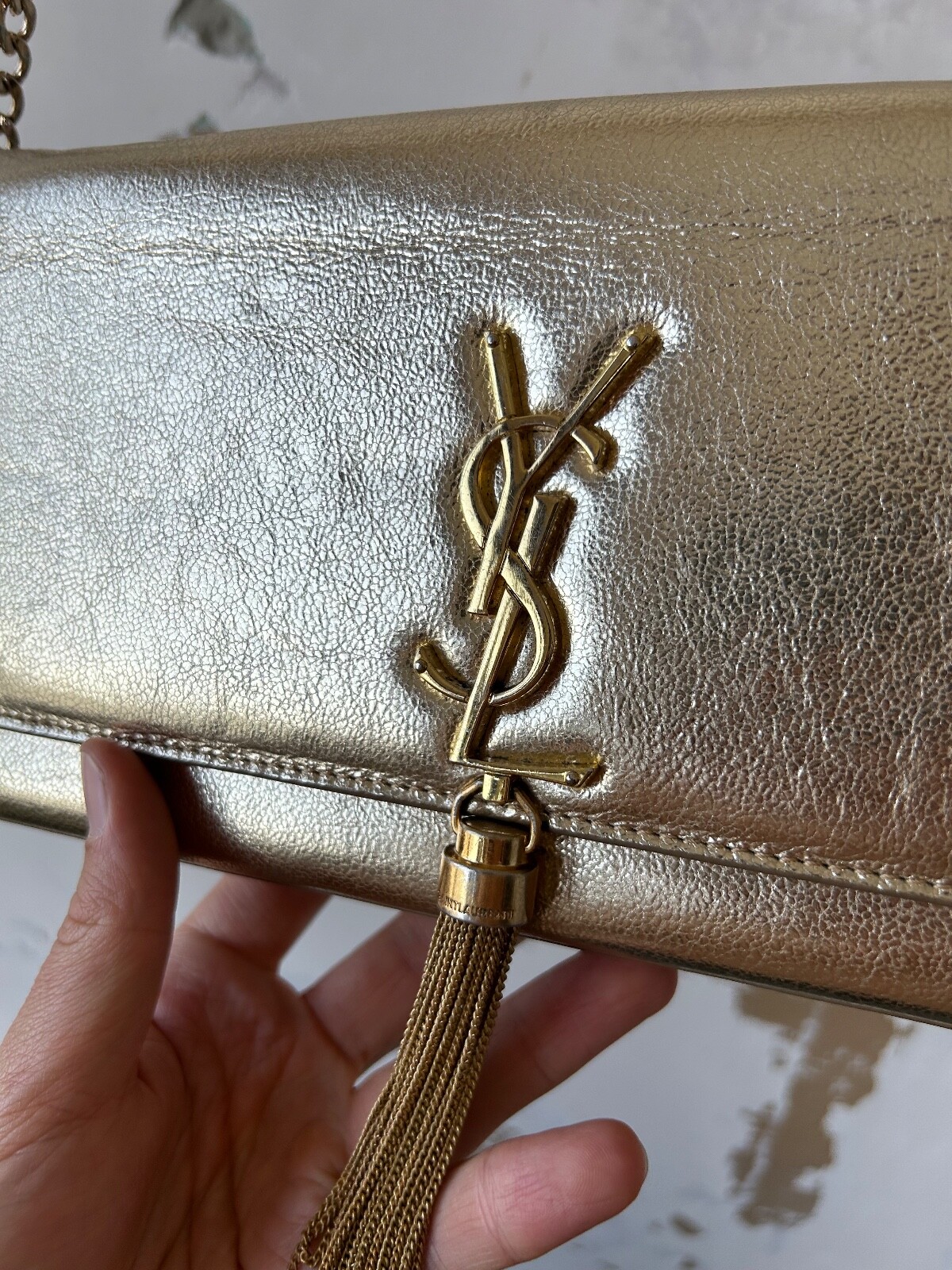 Borsa a tracolla YSL Yves Saint Laurent in pelle