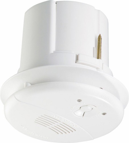 CLIPSAL Photoelectric Interconnected Smoke Alarm Flush Recessed 755PFM4 - Picture 2 of 5