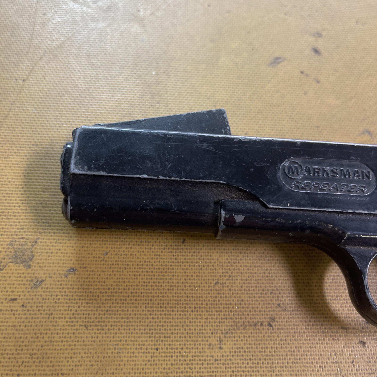 VTG. MARKSMAN PISTOL REPEATER .177 CAL BB PELLET AIR GUN 1911