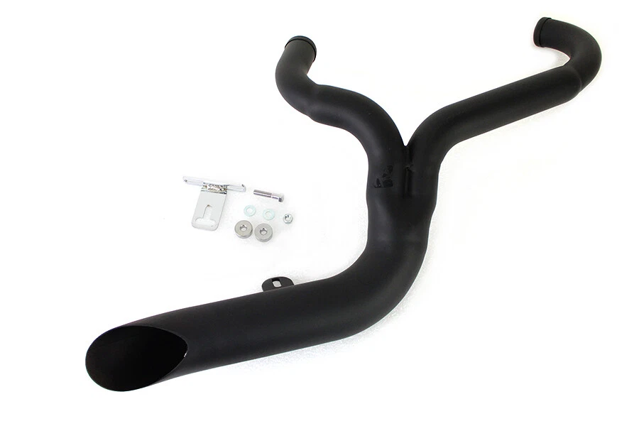 FXD 2:1 Lake Side Pipe Exhaust Black fits Harley Davidson - Image 4 of 4