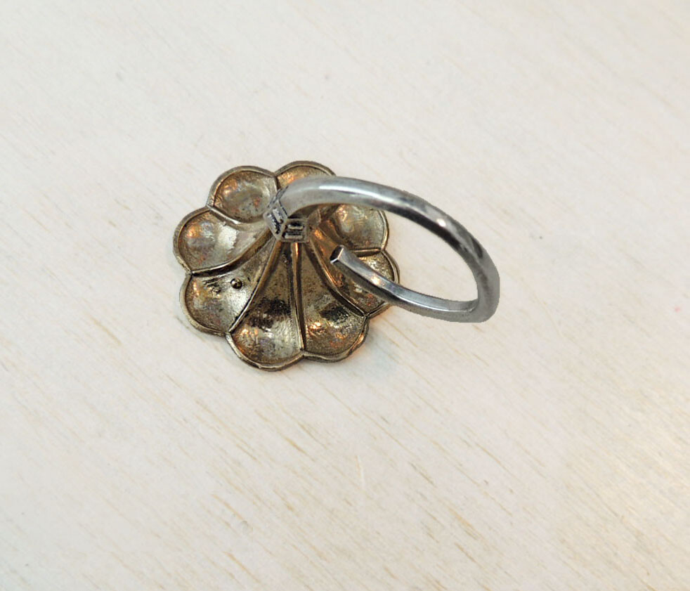 GRAMOPHONE horn RING, 925 solid sterling silver a… - image 5