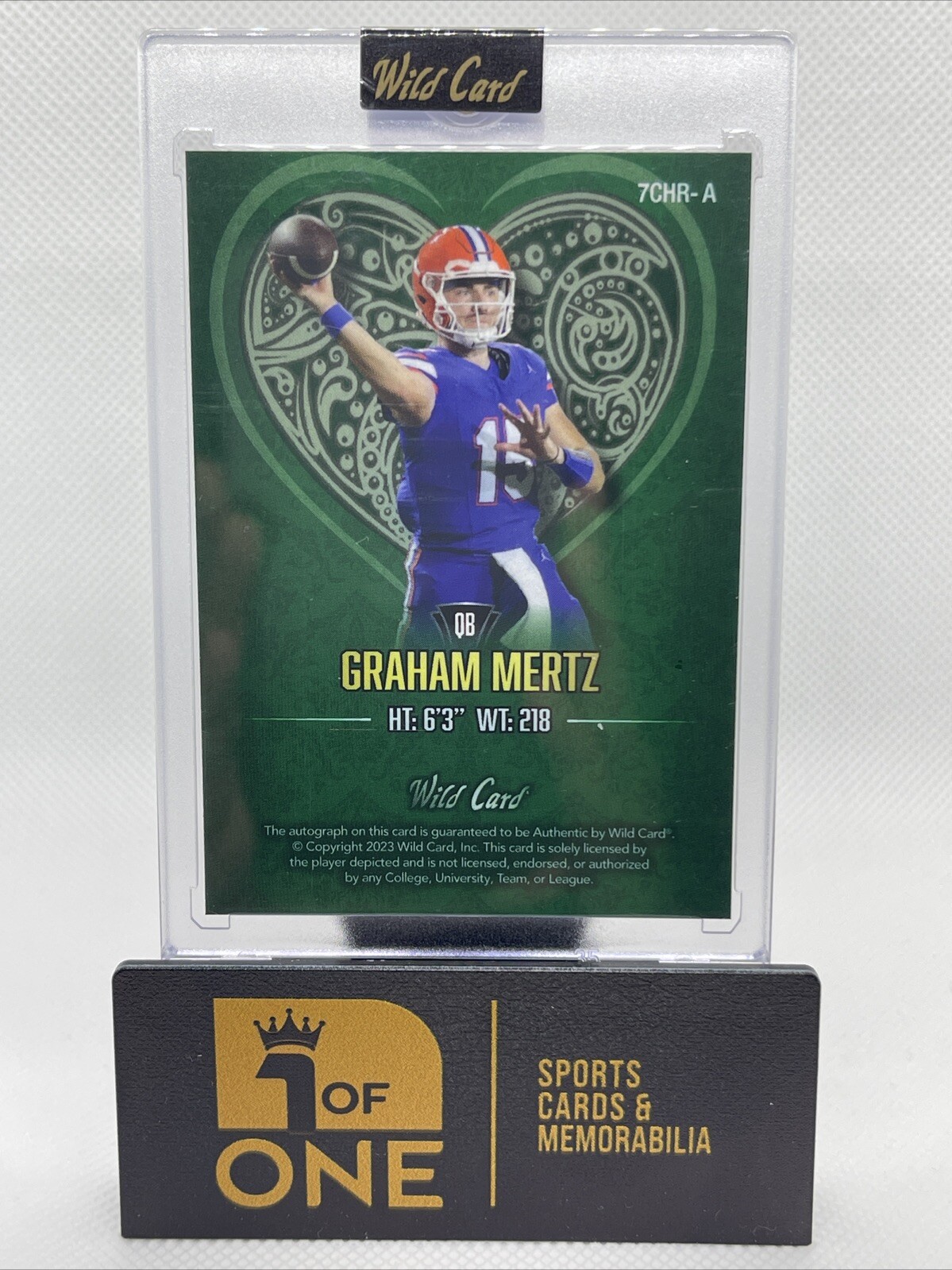 2023 Wild Card 7 Card Studs Quarterback Edition - Right Diamond Graham ...