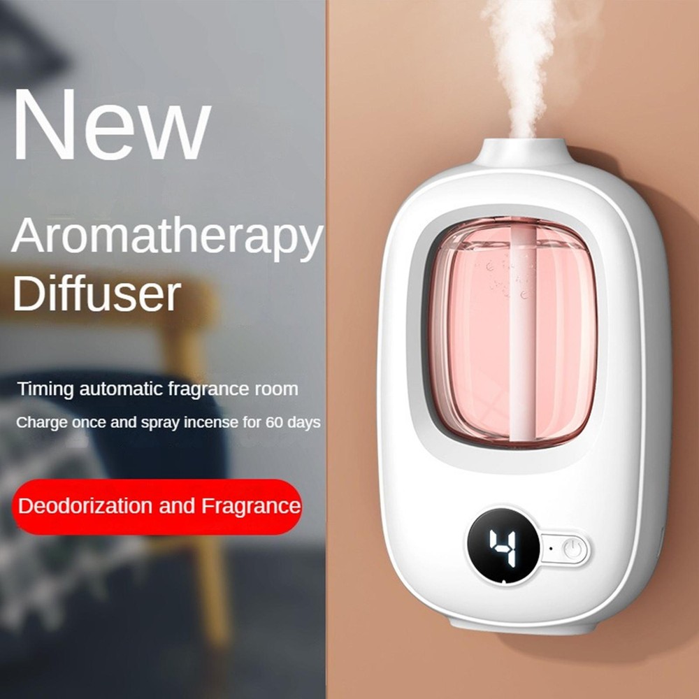 Aroma Diffuser Aroma Fragrance Machine Automatic Digital Display Spray Aroma Oil