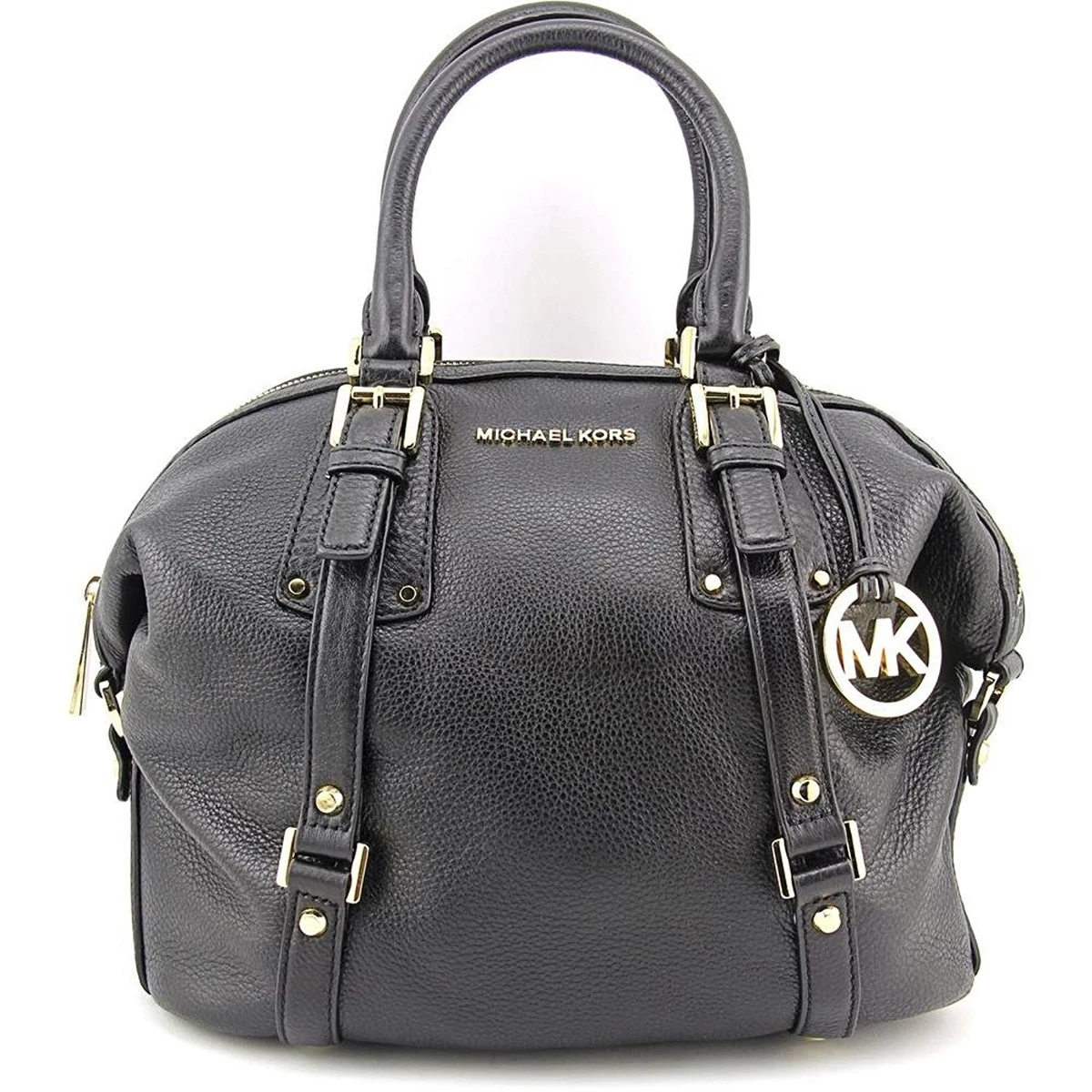 Michael kors bedford satchel grey deals