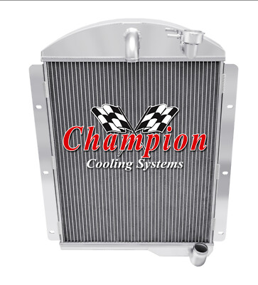 SubZero Champion 3 Row All Aluminum Radiator for 1941 - 1946 Chevrolet Pickup
