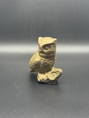 MCM Vintage Walmart Brass Owl On Branch 4.5” - Picture 2 of 7