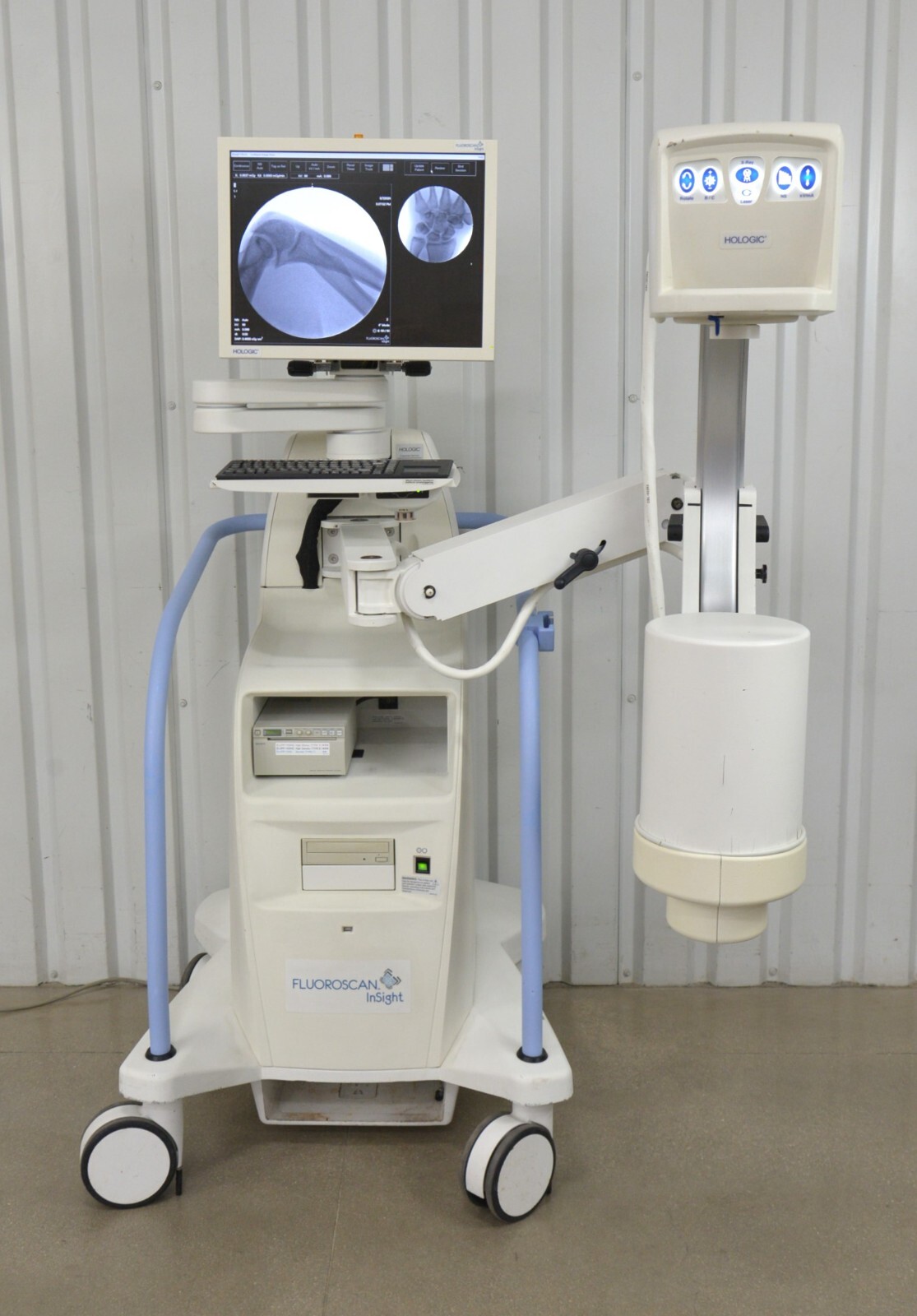 2011 Hologic Fluoroscan InSight 2 C-Arm Imaging System w/Wireless Footswitch