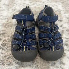 KEEN Shoes Youth Size 12 Kids Washable Sandals Navy Blue
