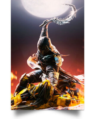 Mortal Kombat Character Subzero and Scorpion Full Wall Art - POSTER 20x30