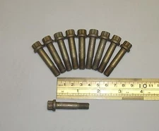 5/16-24 x 1 1/2" 12 Point Bolt, Shear,  NAS625-15 Fine Thread Steel, 10 pieces.