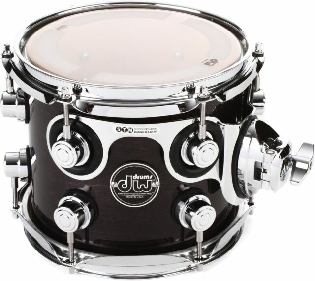 dw-performance-tom-drum-7x8-ebony-stain-stm-drpl0708stes-for-sale