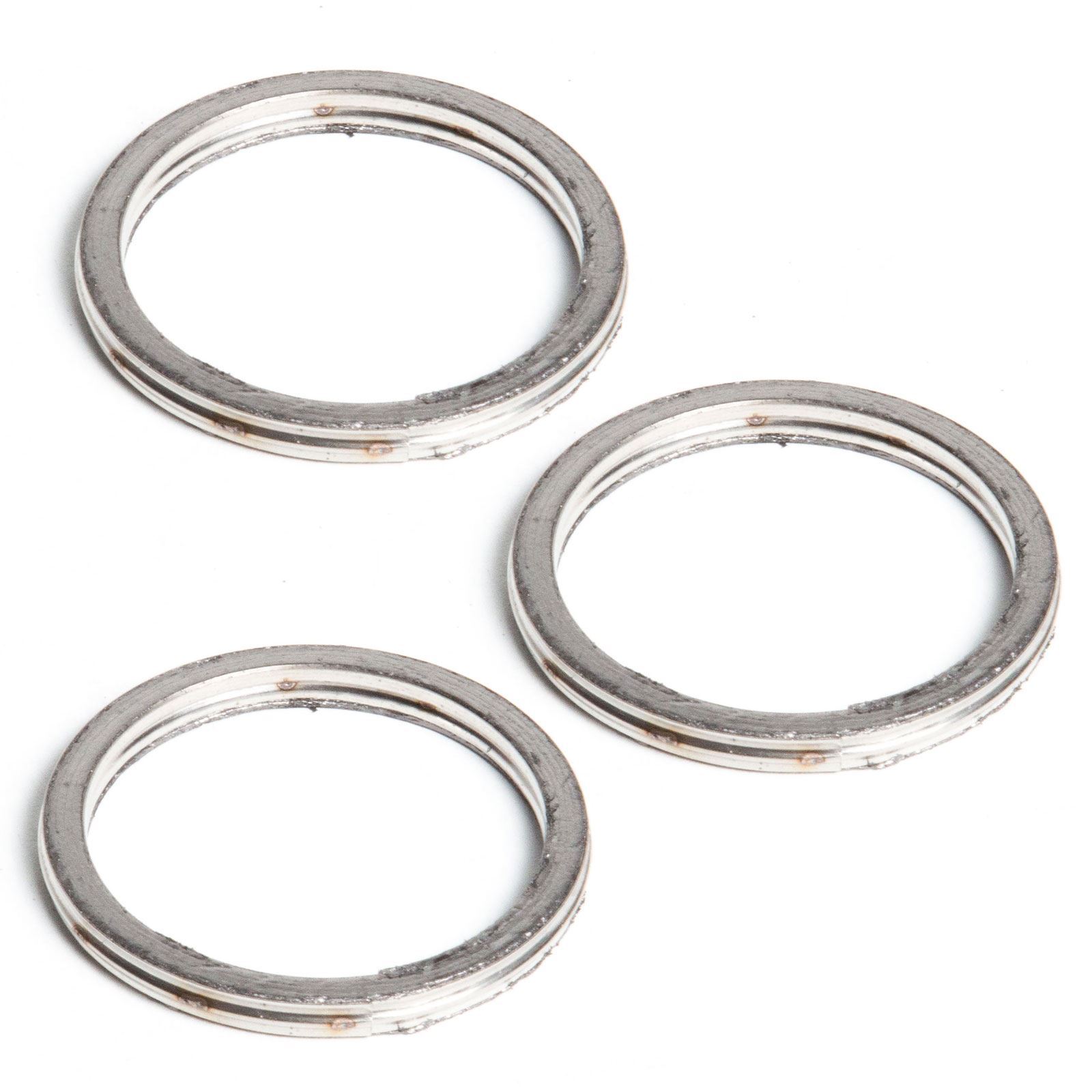 44mm Exhaust Manifold Gasket x 3 for Yamaha MT-09 21-