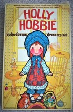 Vintage Holly Hobbie Colorforms Dress Up Set Complete But Open And W/ Box Damage