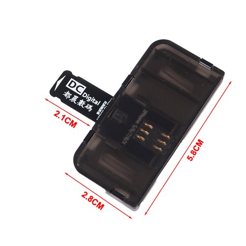 SIM Card Adapter SIM Card Reader Mini SIM Nano for iOS Phone5/6/7/8/X(Plug&Pl-cg - Picture 3 of 7