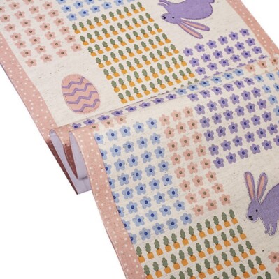 Easter Bunnies  & Eggs Appliqué  Table Runner 36  - Celebrate - New 