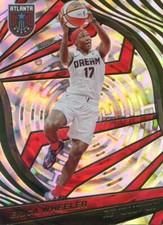 2022 Panini Revolution WNBA ERICA WHEELER #12 FRACTAL PARALLEL DREAM FEVER