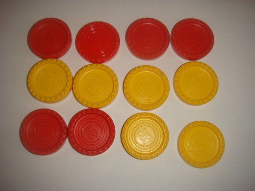 MB Games Connect 4 Four Original Spare Counters Lots of 4 2 1