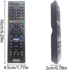Replaced Remote Control for SONY TV KDL32BX300 KDL32BX310 KDL32BX320 KDL32BX330