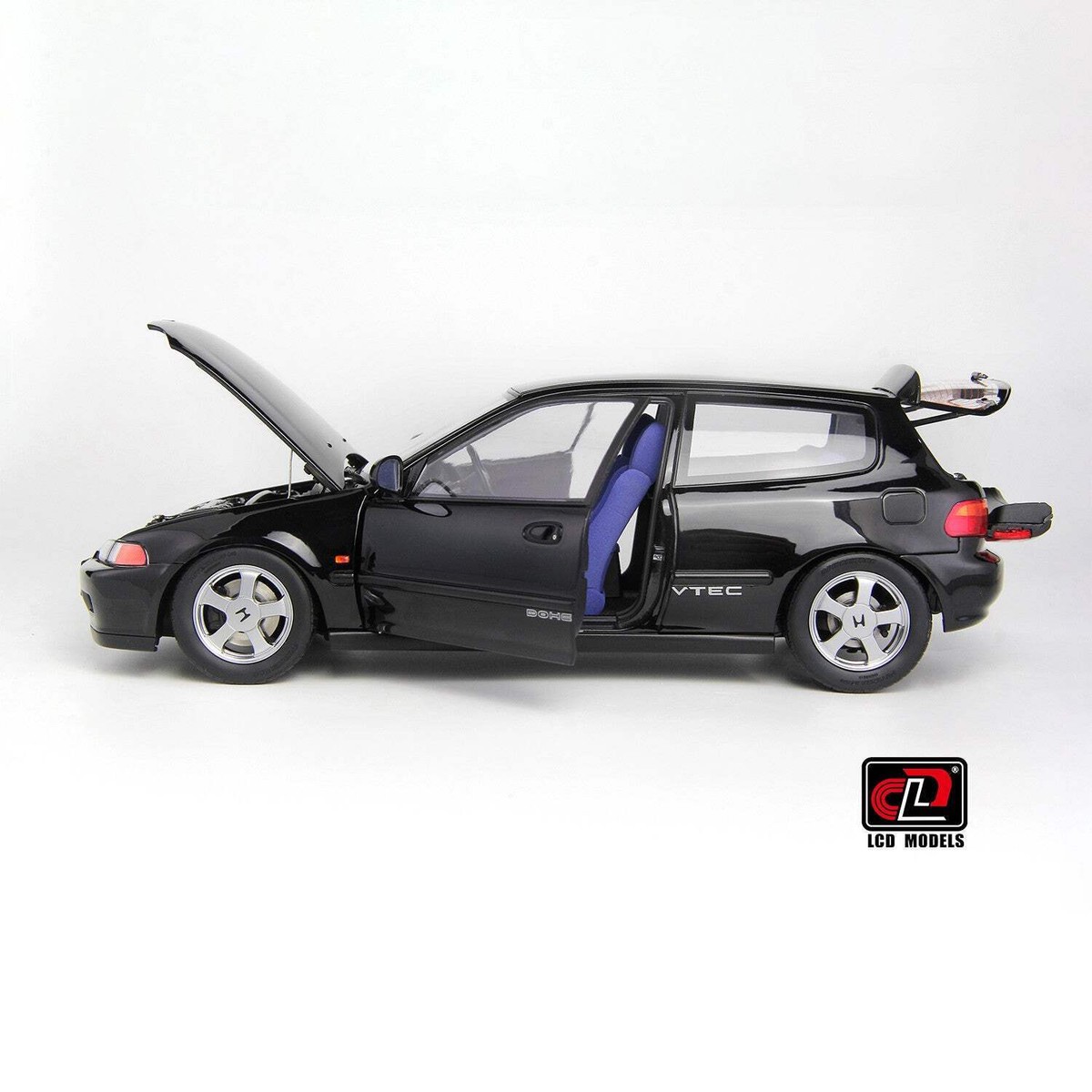 ホンダ - 1/18 LCD MODELS ホンダ シビック EG6 SiR Ⅱ 1991 LCD MODELS LCD18018-BLACK 1:18 HONDA CIVIC SiR II EG6 W