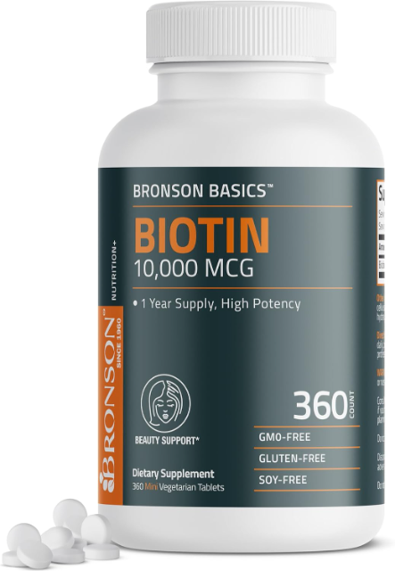 Hair Growth Vitamins for Women | Biotin 10,000mcg, Collagen, Patented OptiMSM