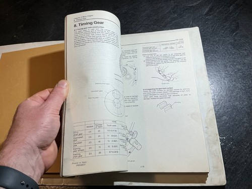 Yanmar Model YSM Marine Diesel Service Manual YSM8-R, YSM8-Y, YSM12-R, YSM8-Y - Picture 3 of 17