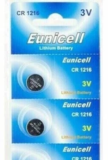 2 pcs CR1216 1216 LM1216 BR1216 3V Lithium Battery USA Seller