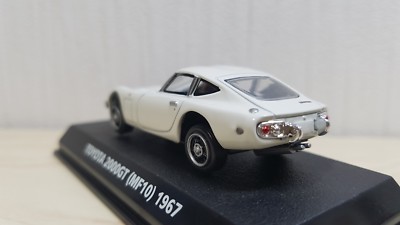 1/64 Konami 1969 TOYOTA 2000GT 2000 GT WHITE MF10 diecast car