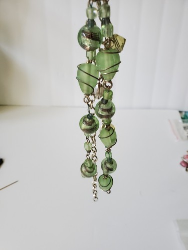 Handmade Beaded Bag Charm Purse Charm Keychain - Picture 3 of 4