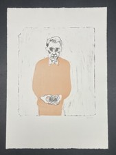 Daniel Richter Der Fotograf Farblithographie 2001 handsigniert und datiert