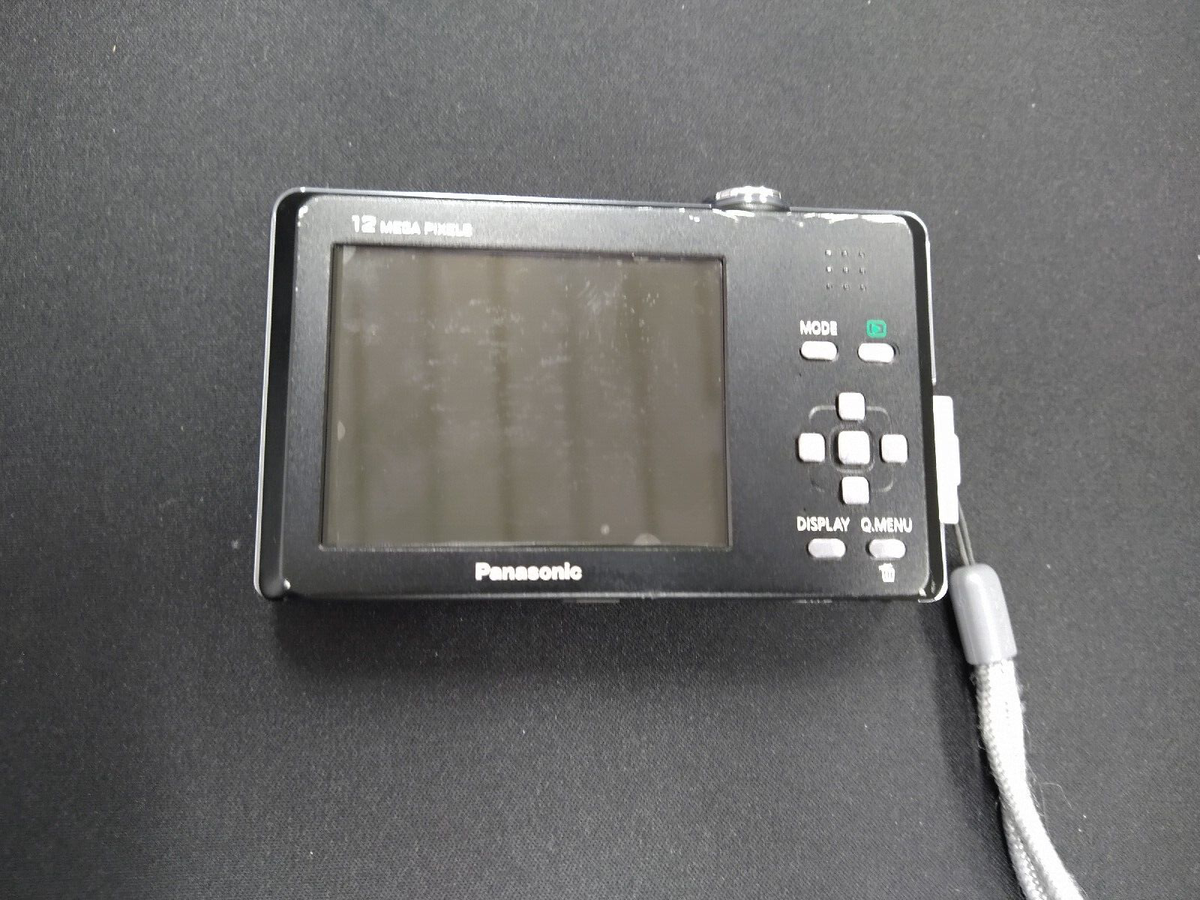 Panasonic LUMIX DMC-FP1 12.1MP Digital Camera - Black for