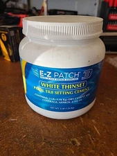 E-Z Patch 3 White Thinset Pool Tile Setting Cement