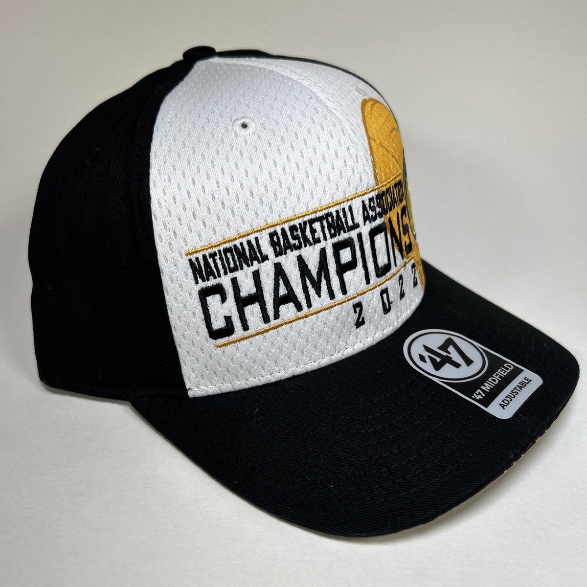 2021-2022ゴールデンステートウォリアーズchampion cap Men's New Era Black Golden State Warriors 2022 NBA Finals