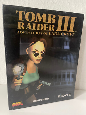 TOMB RAIDER III (3) - PC/CD - BIG BOX - NEU - NEW - SEALED - DEUTSCH - NO VGA