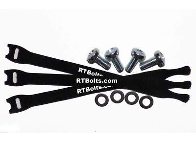 M8x20mm TV to Wall Mount Bracket - Phillips Bolts Screws + Tie Wraps   VESA 400
