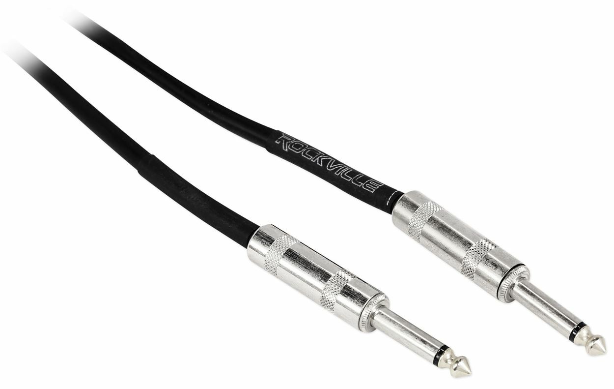Акустический кабель Rockville RCTT1610 10 16 AWG от 1/4 TS до 1/4 TS - 100% медь