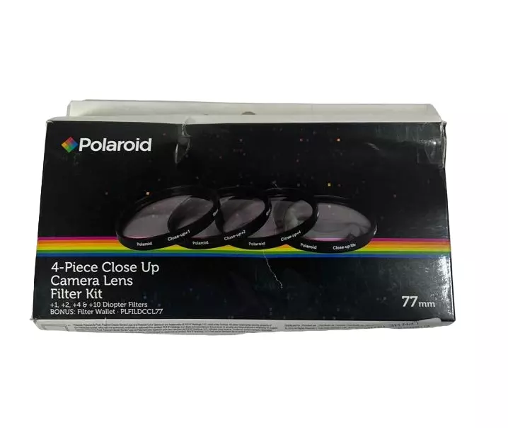 Polaroid 77mm 4-Piece Close Up Camera Lens Filter Kit - Image 2 of 4