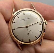 VACHERON CONSTANTIN PATRIMONY 18K GOLD TWO TONE DIAL REF 6456 MEN'S WATCH 34 mm 15