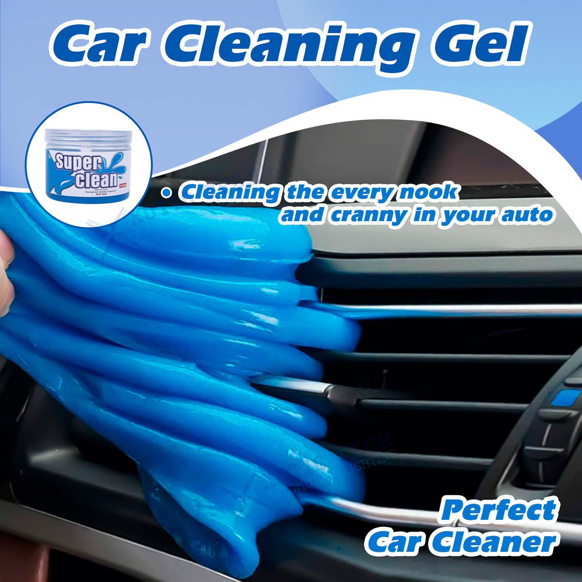 Car Cleaning Gel Detailing Kit Putty Camera Keyboard Cleaner Slime