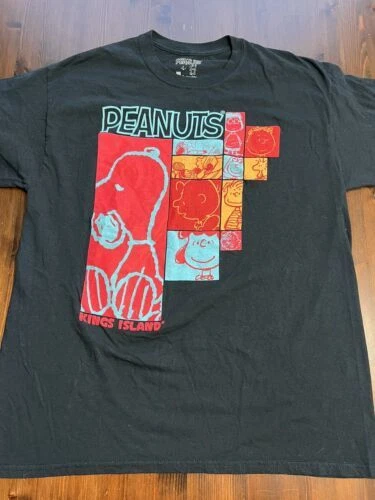 Camisas para hombre Snoopy talla L negras