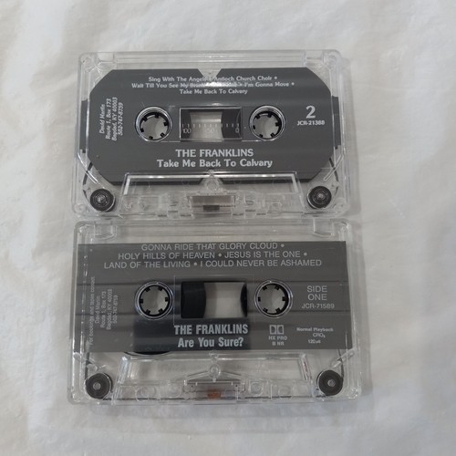 Lot Of 2 The Franklins Cassette Tapes - Picture 5 of 5