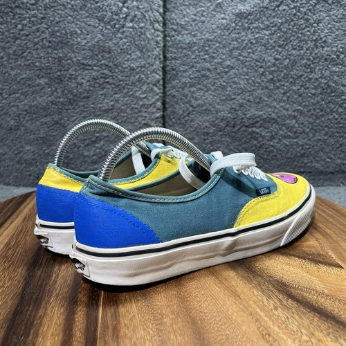 Vans Shoes Women’s 9.5 Men’s 8 Yellow The Simpsons Low Tops Lace Up Sneakers - Picture 3 of 12