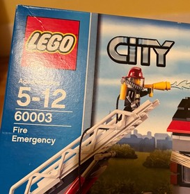 LEGO CITY: Fire Emergency (60003); NEW in Box; minor dent (see photos)
