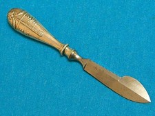 ANTIQUE HLMK STERLING? SILVER INK ERASER SCRA...