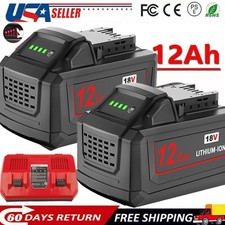 18V For Milwaukee For M18 Battery 18V Extended Lithium 48-11-1880 OR Charger US