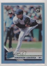 2019 Donruss Optic Rated Rookies Carolina Blue Prizm 49/50 Jonathan Loaisiga 2l4