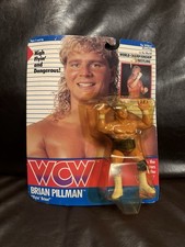 Flyin Brian Pillman WCW Action Figure Galoob 1990 WWE Wrestling Wrestler