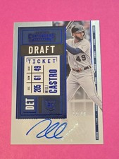 2020 Panini Contenders - Rookie Ticket 2 Willi Castro #150 Draft Ticket Blue /99