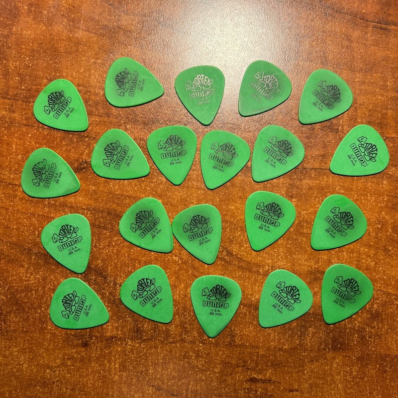 Dunlop Tortex Standard .88 MM- 21 PICKS