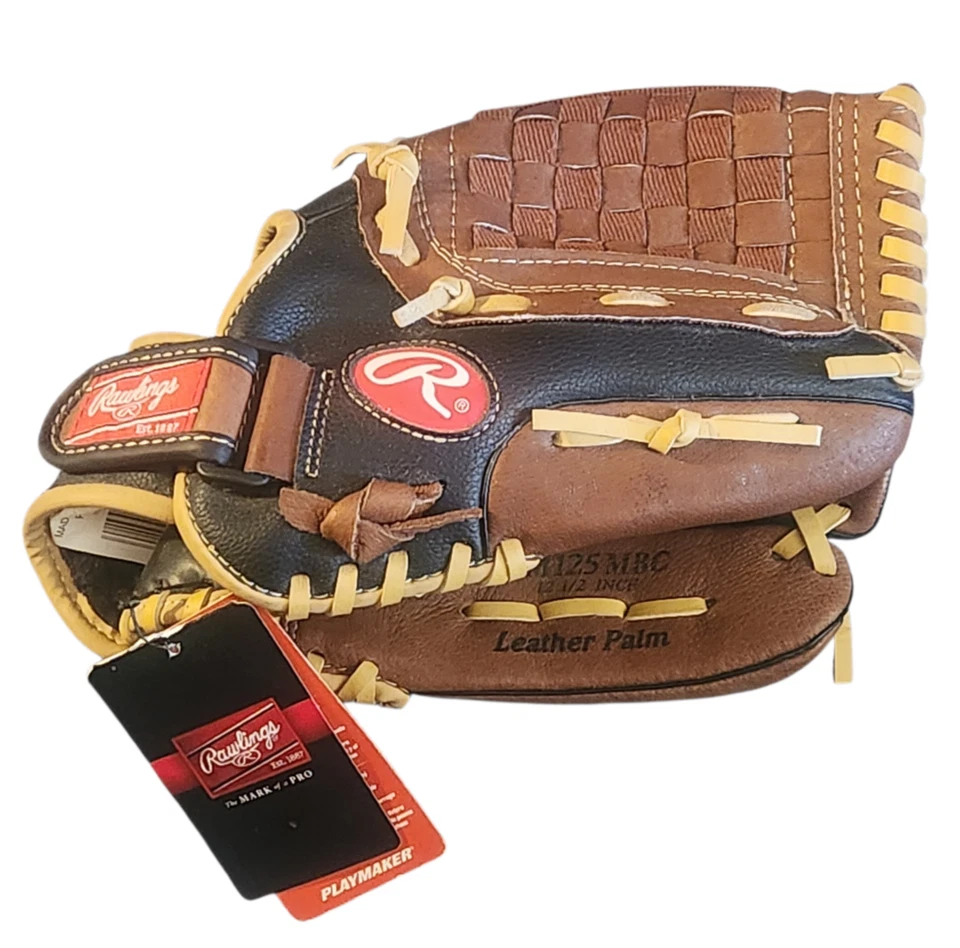 Rawlings 12.5" Baseball Glove, Right Hand Throw PM125MBC Playmaker Series NEW - Image 2 of 4